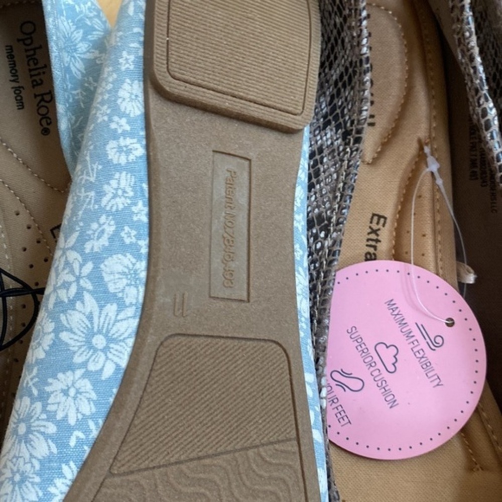 Size 11 memory foam flat bundle.  Massini and Ophelia Roe.  NWT - Picture 3 of 9